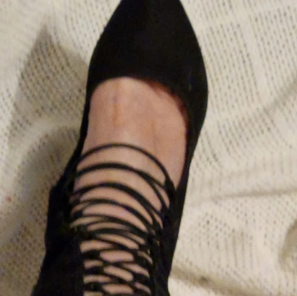 Robert Durville Thigh High Laced Boots 10‎ - Picture 14 of 16